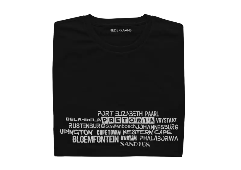 Cities and Towns of South Africa - Mens Shirt