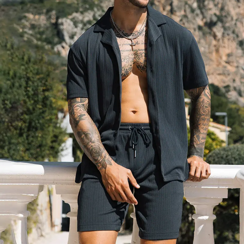 CoastalSet – Zomerse outfit met Overhemd en Shorts