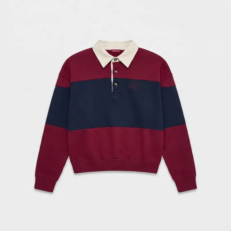Coco y Maria Coco Polo Navy/ Burgundy