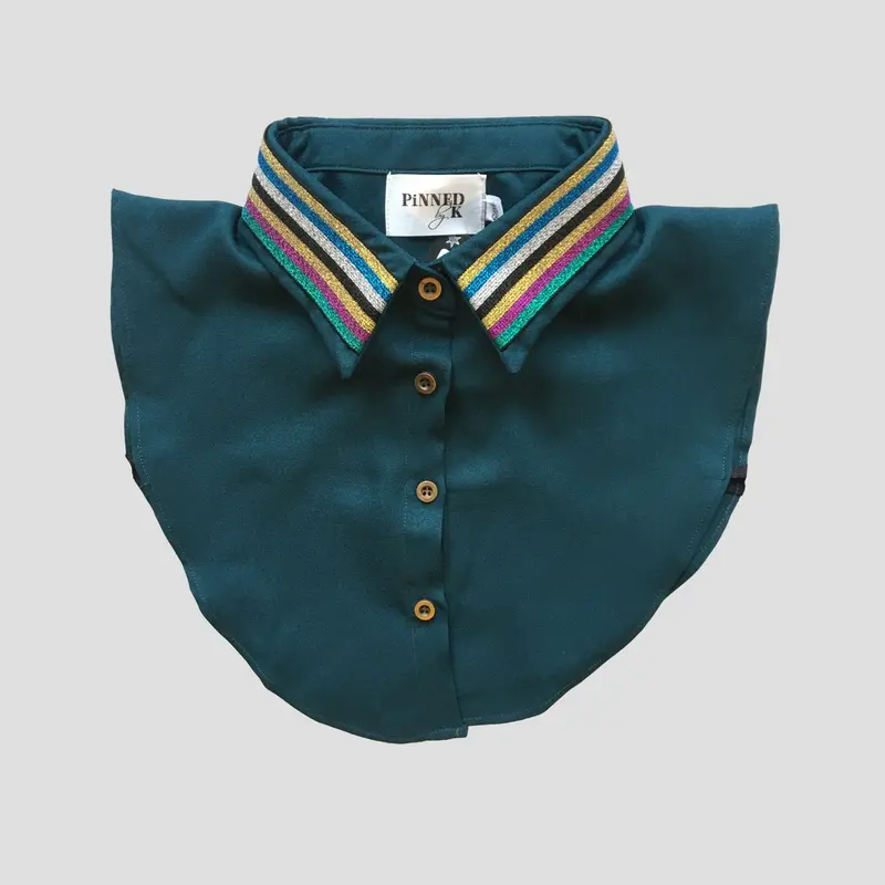 Collar Petrol Stripe