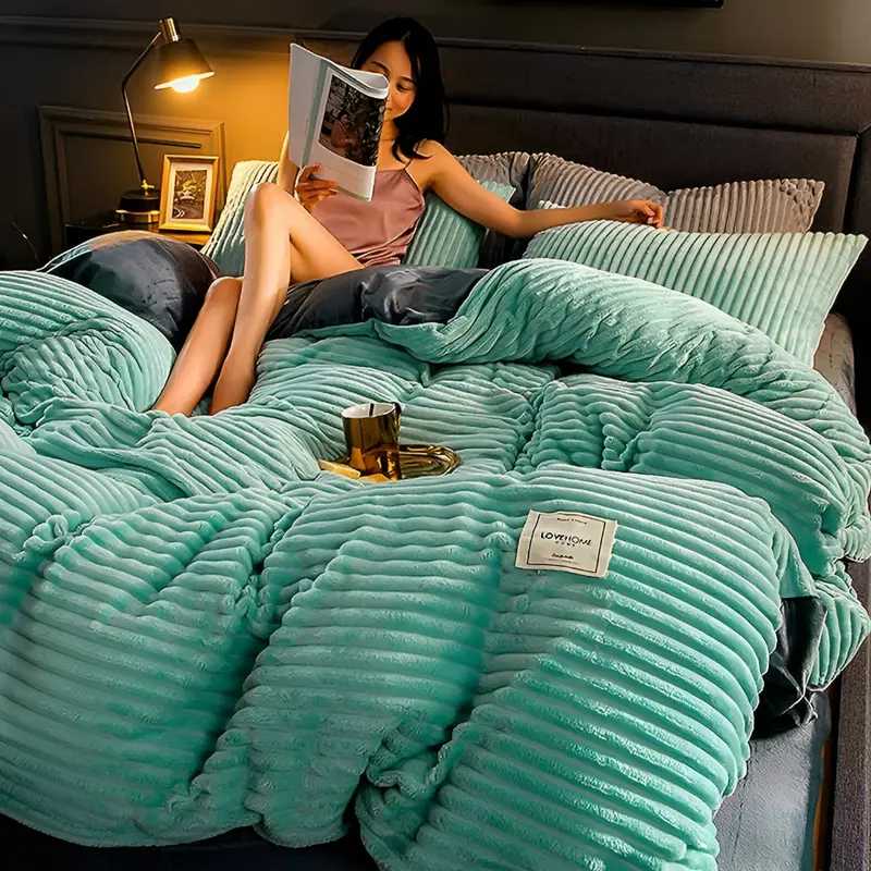 CozyComforter - Flauschige Bettdecke Fleece & Mikrofaser