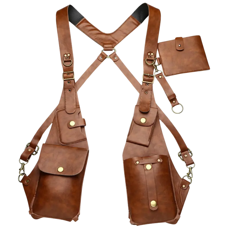 Crossbody Schoudertas Dames – harnas tas met verstelbare banden