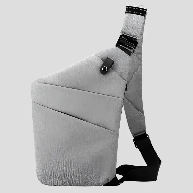 Crossbodytas met verdekte rits – waterdicht, rits tegen de rug