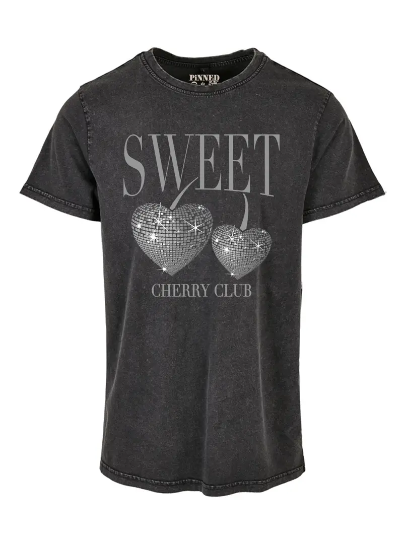 Curve T-shirt Sweet Cherry Club