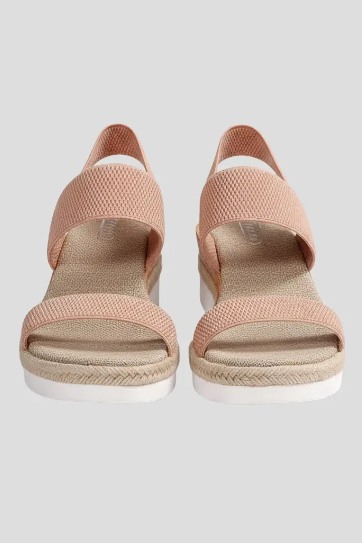 Damen Erhöhte Sohle Stretch Sandalen