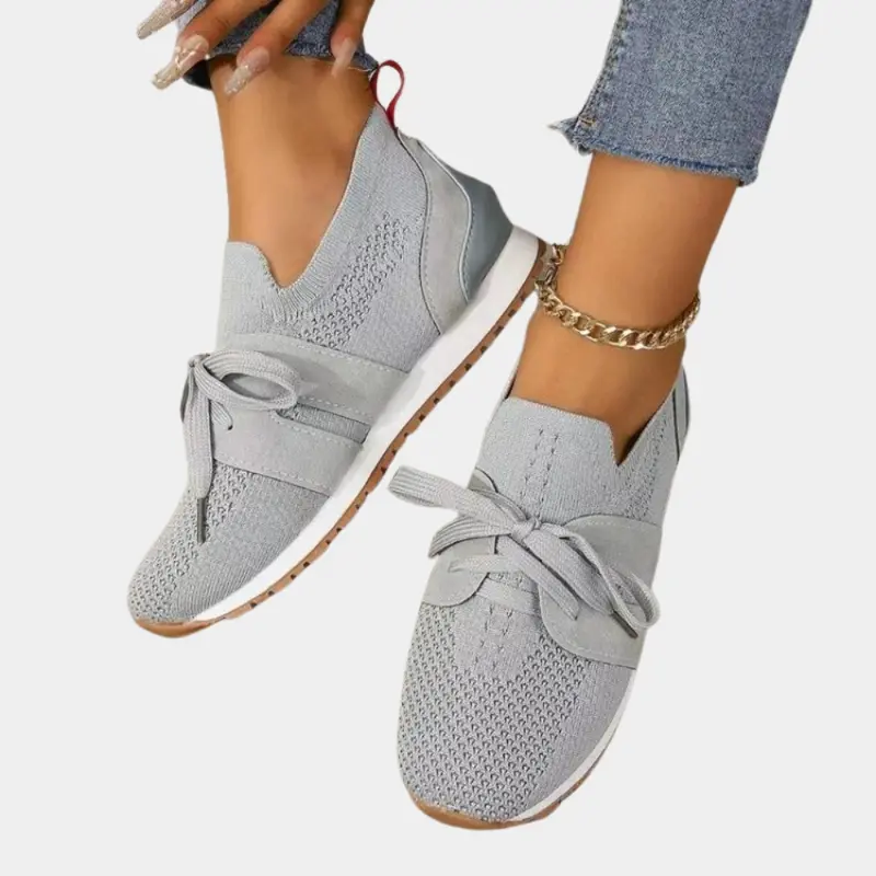 Damen Komfort Slip-On Sneaker – Leichte Bequeme Alltagsschuhe