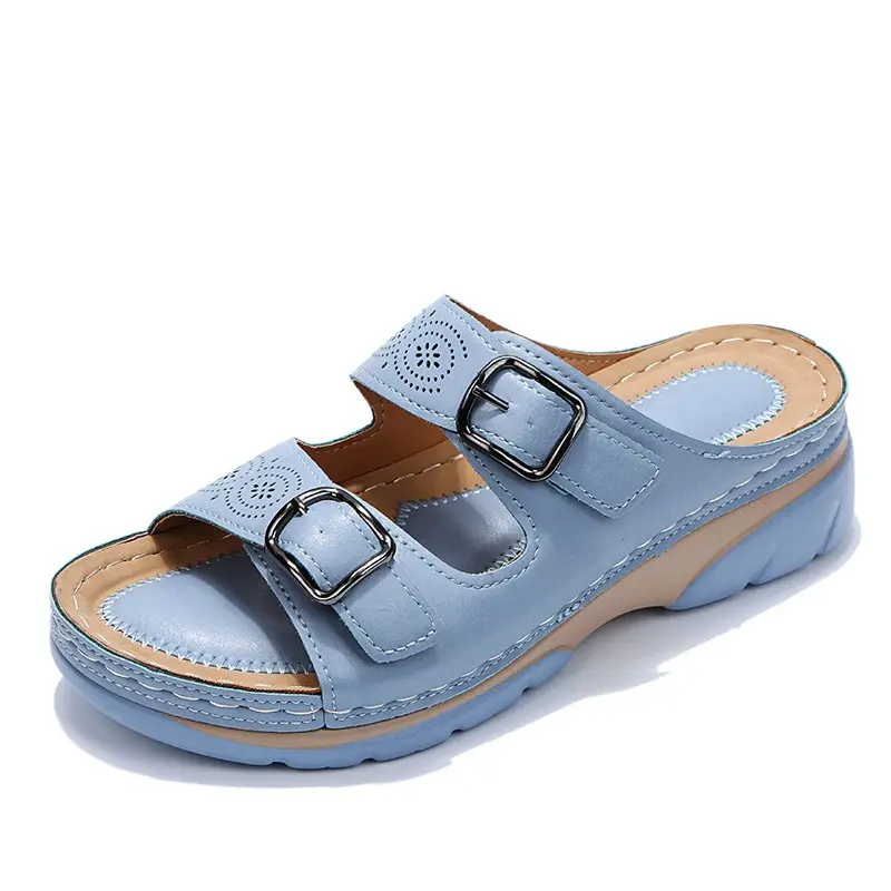 Damen Orthopädische Plateau Sandalen
