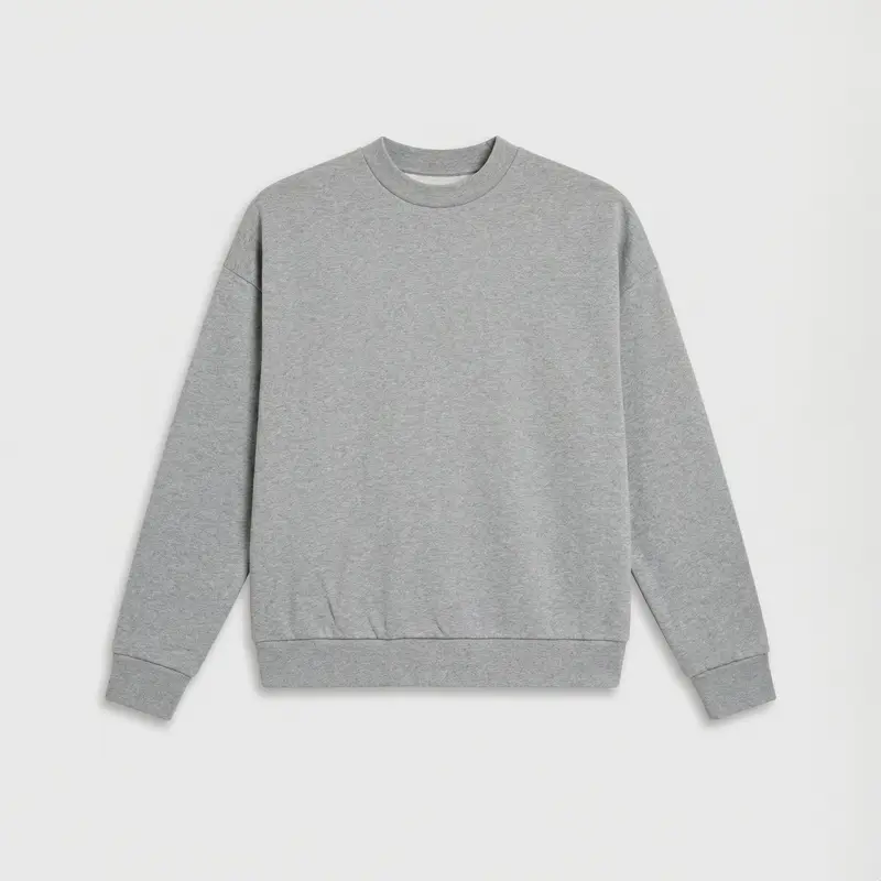 Darkpark Ben Crewneck Sweatshirt Dark Grey Melange