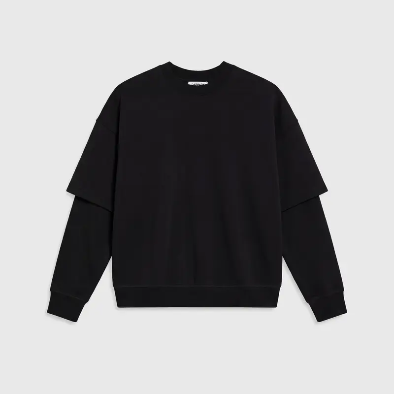 Darkpark Troy Double Sleeve T-Shirt Black