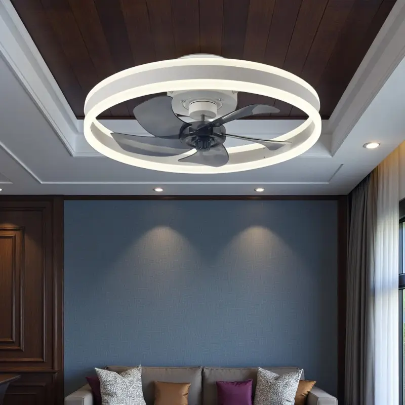 Deckenventilator - LED-Licht & Fernbedienung