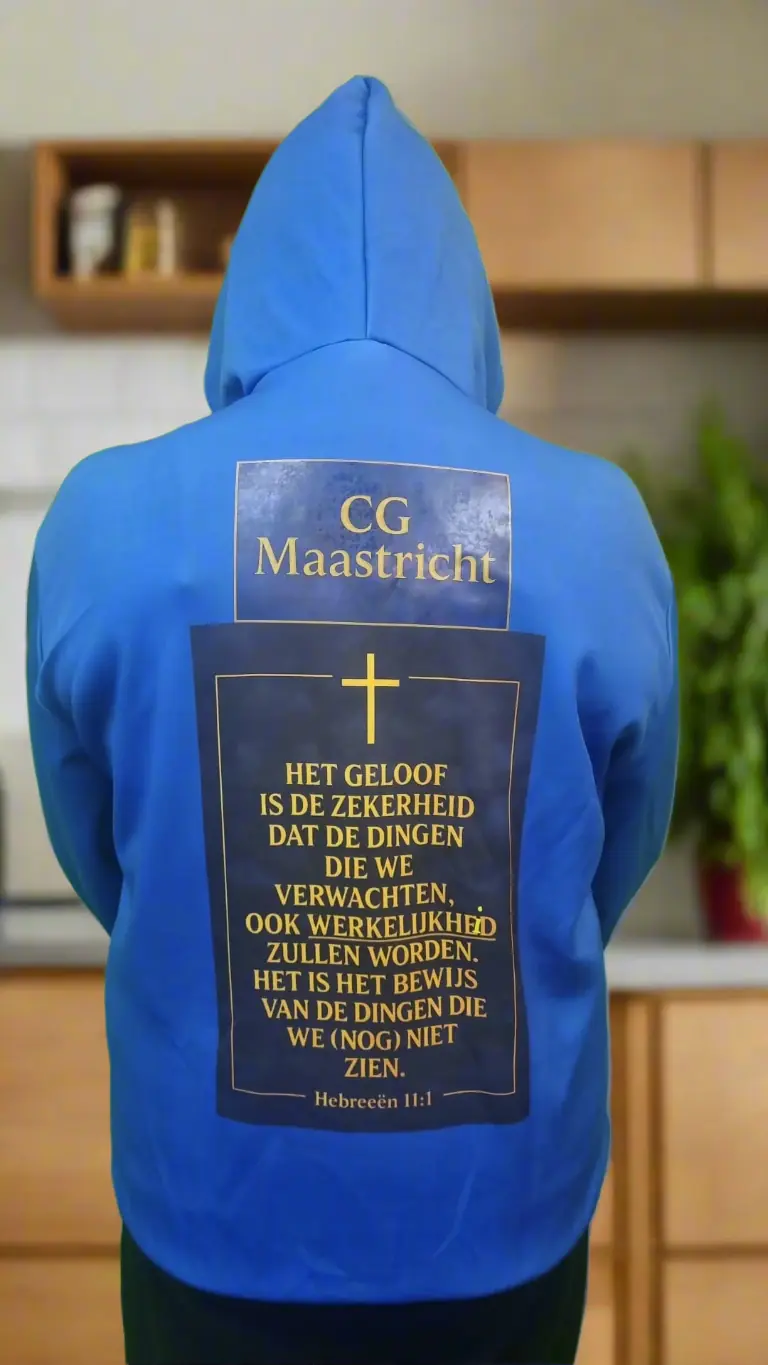 Design Your Own Faithwear | CG Maastricht Hoodie of bomber trui