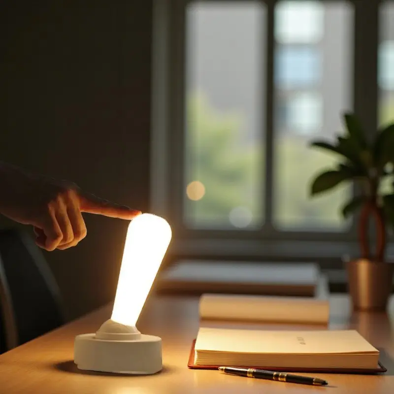 Desko - Kabellose Schreibtischlampe wiederaufladbar