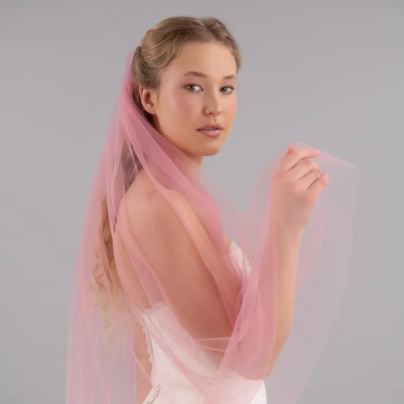 Dusty Pink Veil