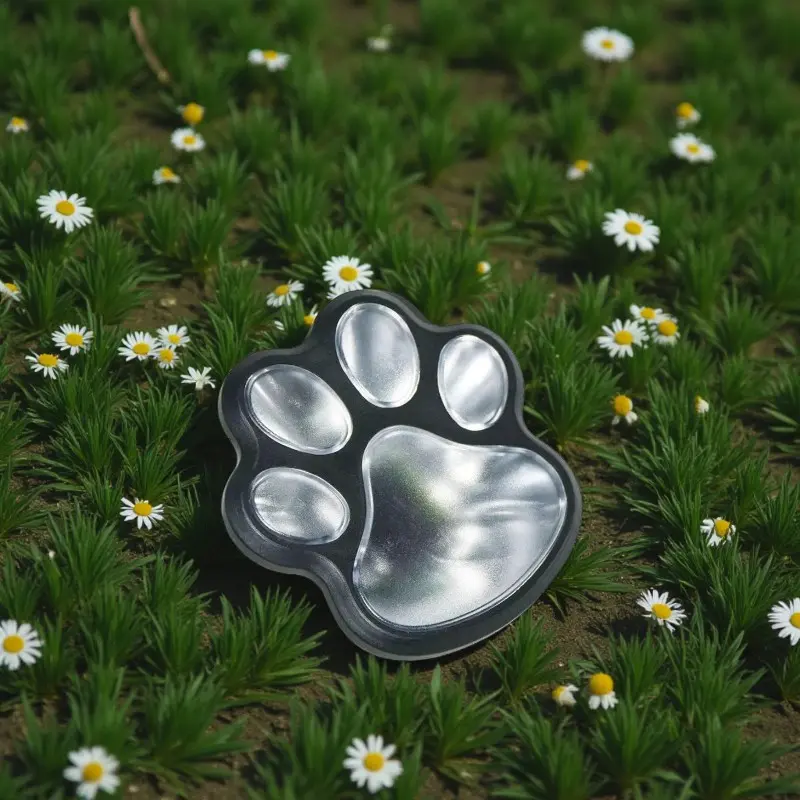 Ecolux - Solar LED-Gartenlampe Hundepfote