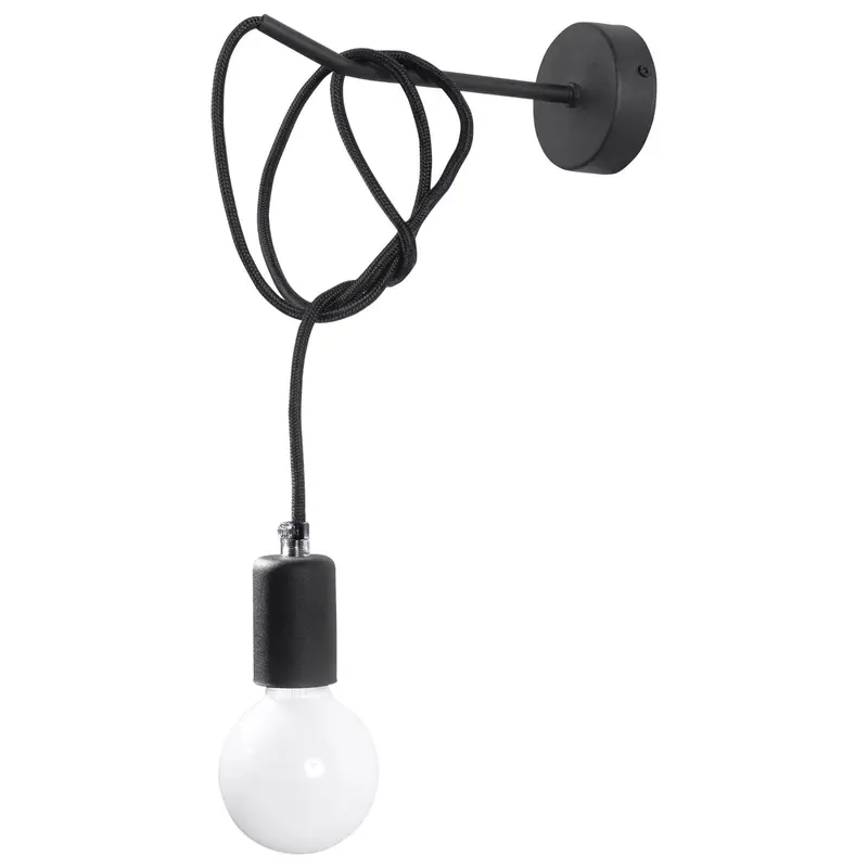 EDISON - Pendelleuchte, schwarz