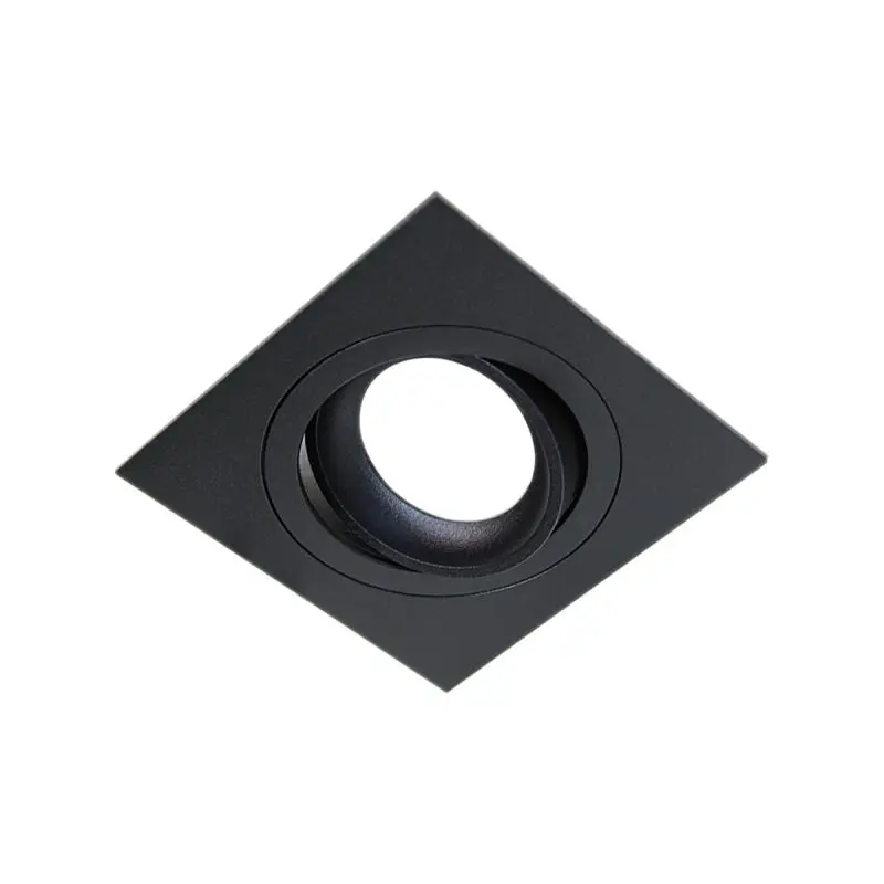 Einbaustrahler - schwenkbar, schwarz
