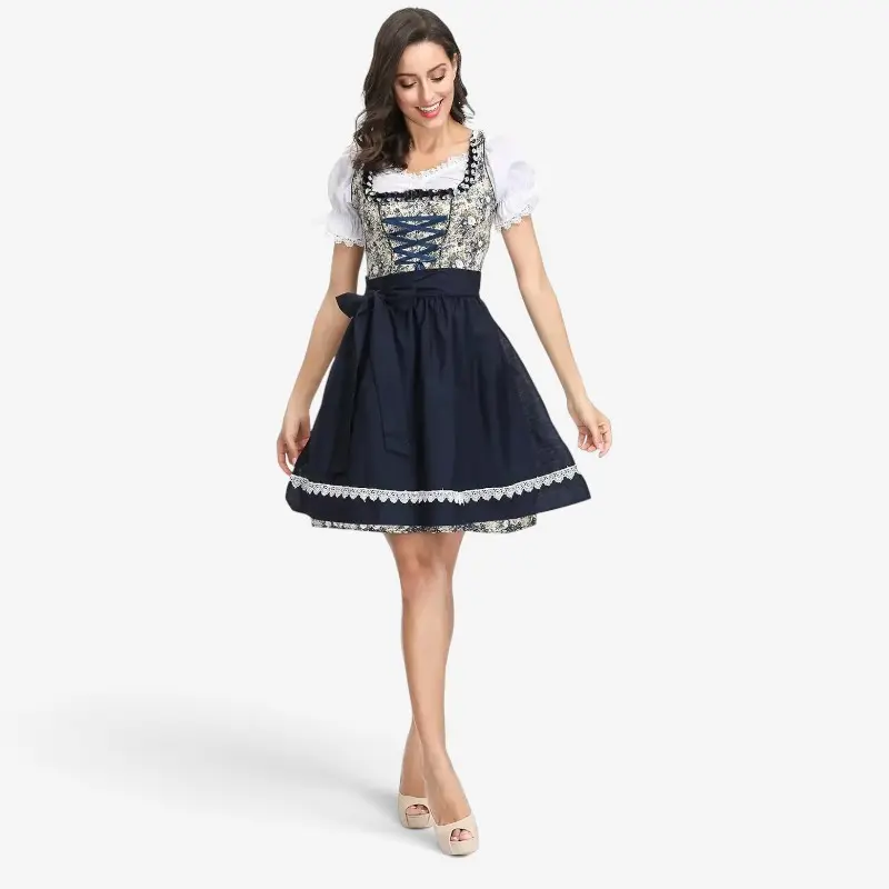 Elegantes Dirndlkleid für Damen mit Schürze