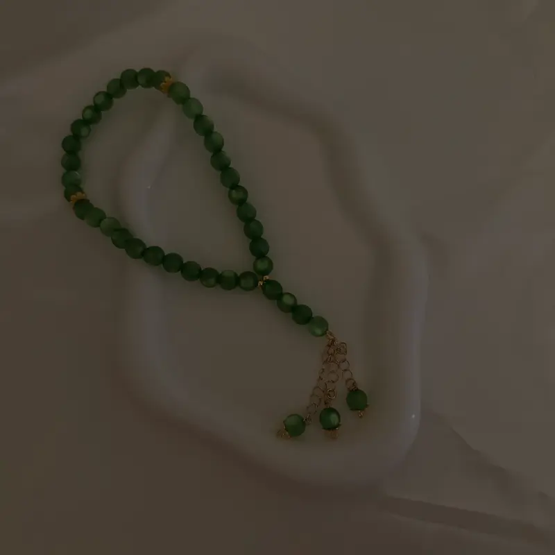 Emerald tasbeeh
