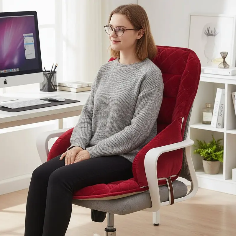 ErgoVita Rugkussen – Ergonomische Ondersteuning & Ademend Comfort