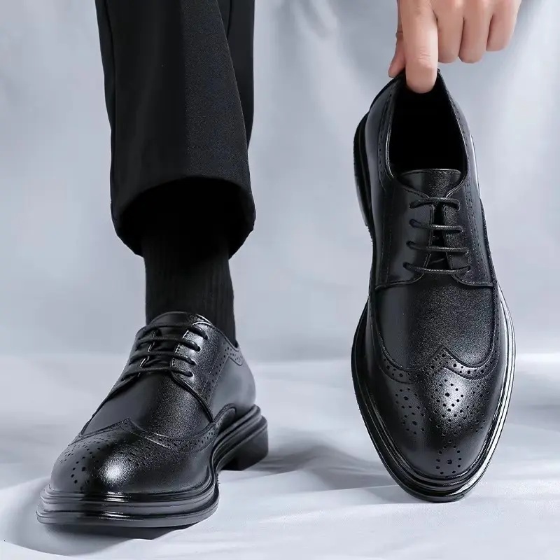 Erik | Herren Klassische Flügelspitzen-Schuhe für Arbeit und formelle Anlässe