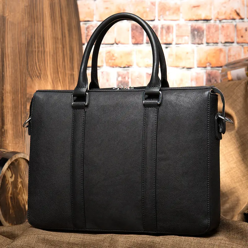 Executive Retro – leren laptoptas