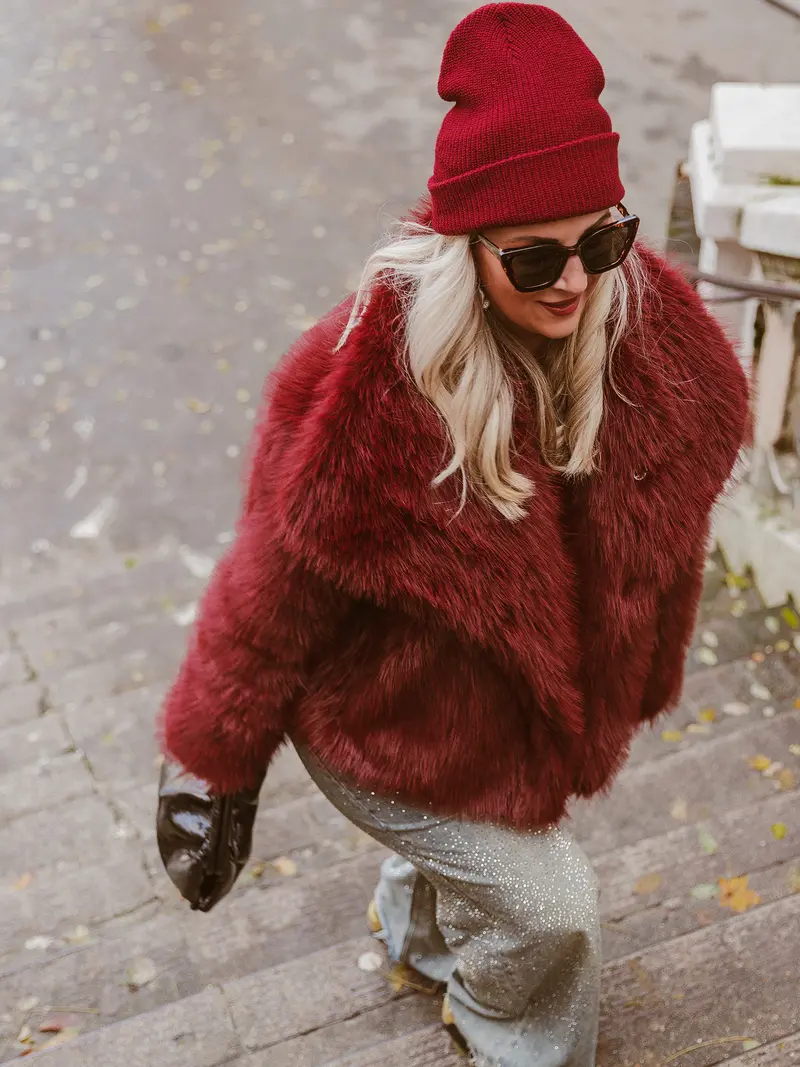 Fake Fur Bordeaux Jack