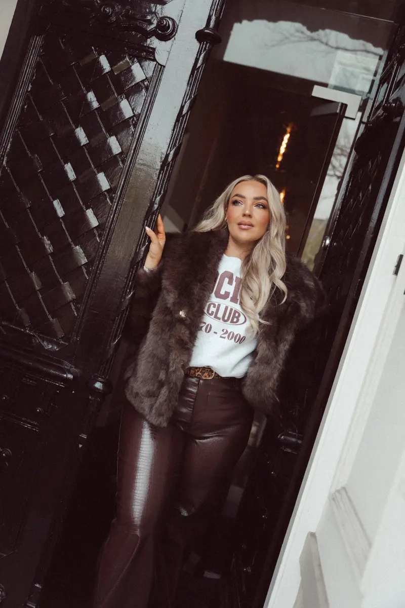 Fake Fur Brown Jack