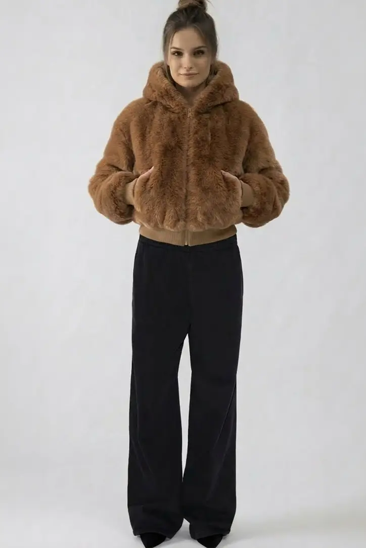 Faux Fur Jacke