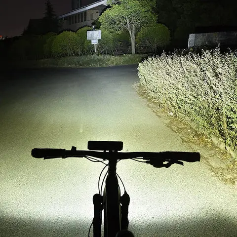 Fietskoplamp – oplaadbare stuurlamp met traploze lichtsterkte