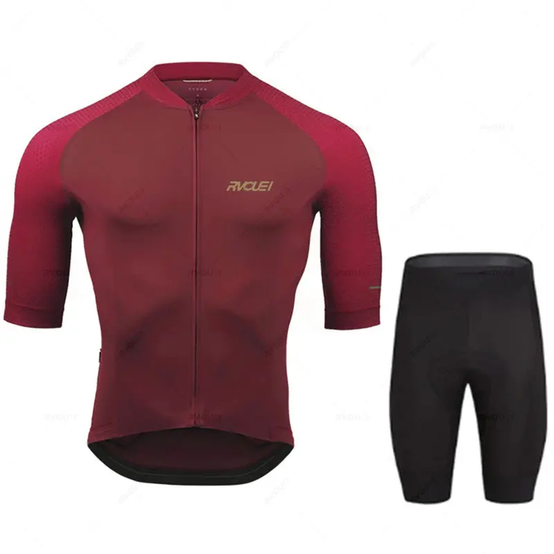 Fietsoutfit heren – Sportieve set met ademende stof en comfortabele zeem