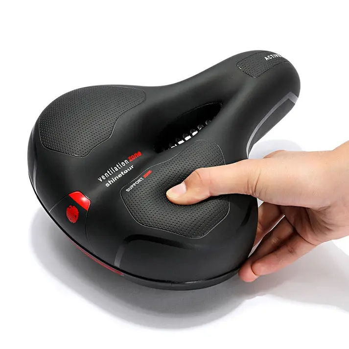 Fietszadel – Ergonomisch comfortzadel met gelvulling en schokdemping