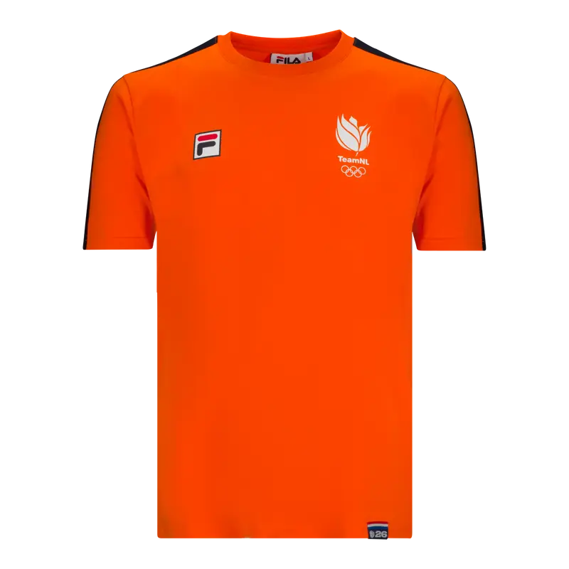 Fila TeamNL T-Shirt Oranje Heren