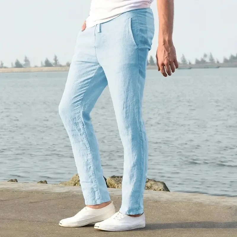 Finn | Leichte Herren-Hose aus Leinen und Baumwolle