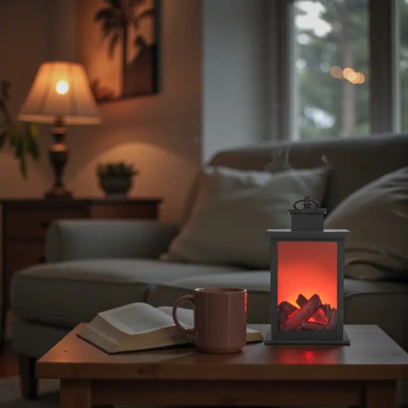 Flammenlose - Feuerlaterne LED