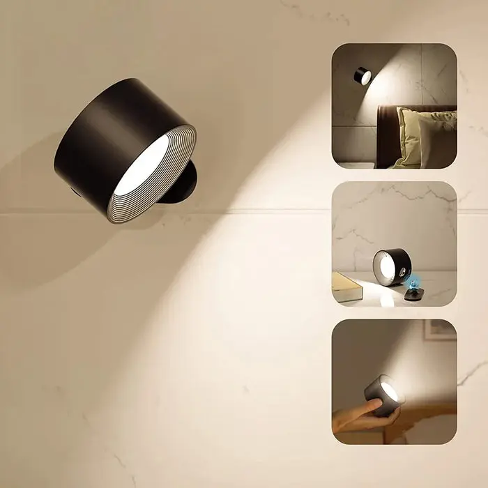 Flanca - Kabellose Wandleuchte mit Magnet und