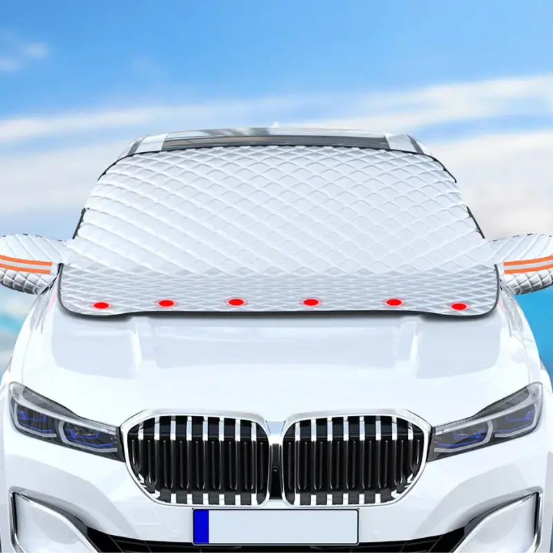 FrostGuard Voorruit Beschermhoes – Bescherming tegen Vorst, Zon en Sneeuw