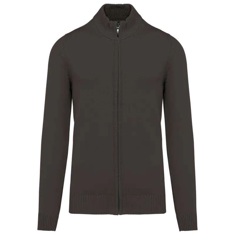 FULLZIP SWEATER ANTHRACITE