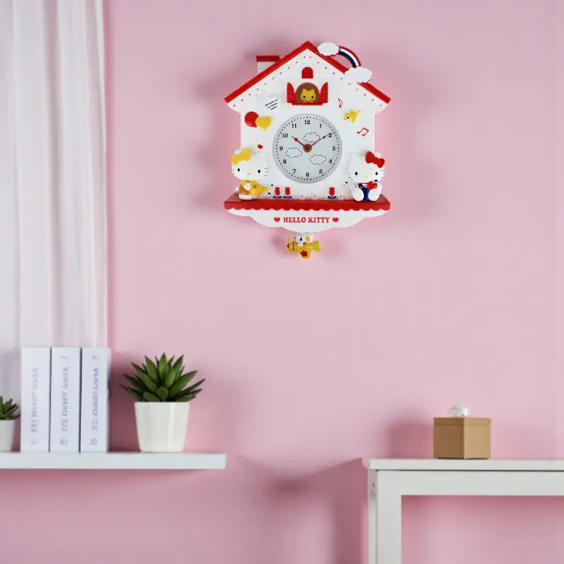 FunTick - Cartoon Wanduhr für Kinderzimmer