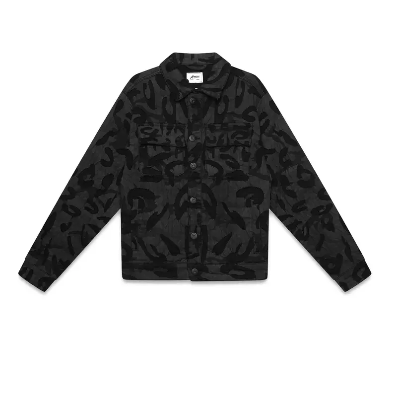 Geragio Black Denim Jacket