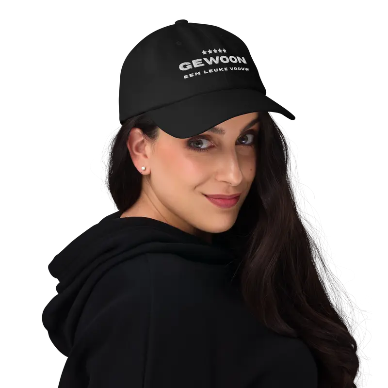 Gewoon een leuke vrouw pet