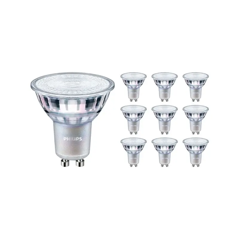 Globix - Vorteilspack 10x Philips MASTER Value LEDspot GU10