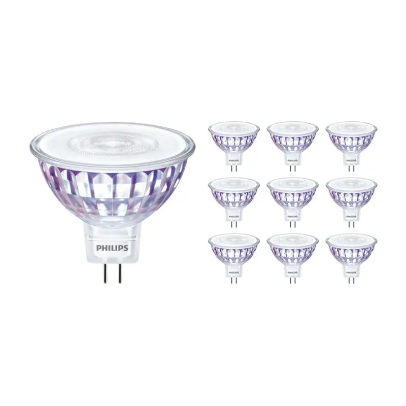 Globix - Vorteilspack 10x Philips Master Value LEDspot GU5.3