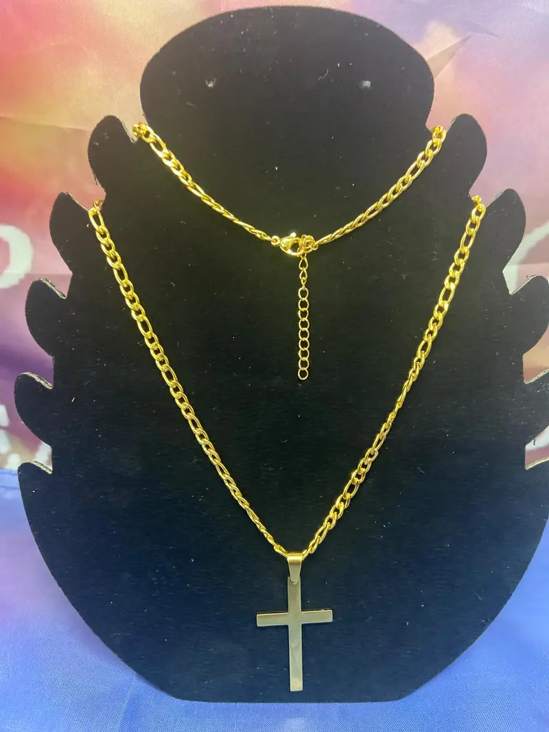 Golden Faith Chain – 30cm Statement Piece