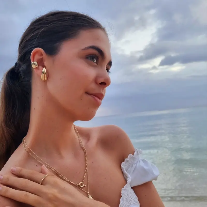 Goldfilled luxe ear cuff set Ayana & Evi