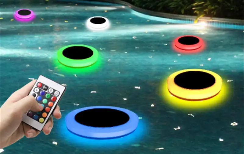 Harmona - Solarbetriebene, schwimmende RGB-Poolleuchte mit