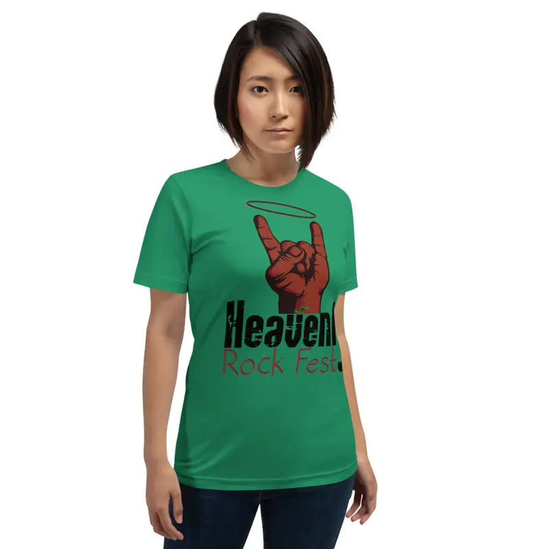 Heavenly Rock Fest T-shirt, gratis verzending