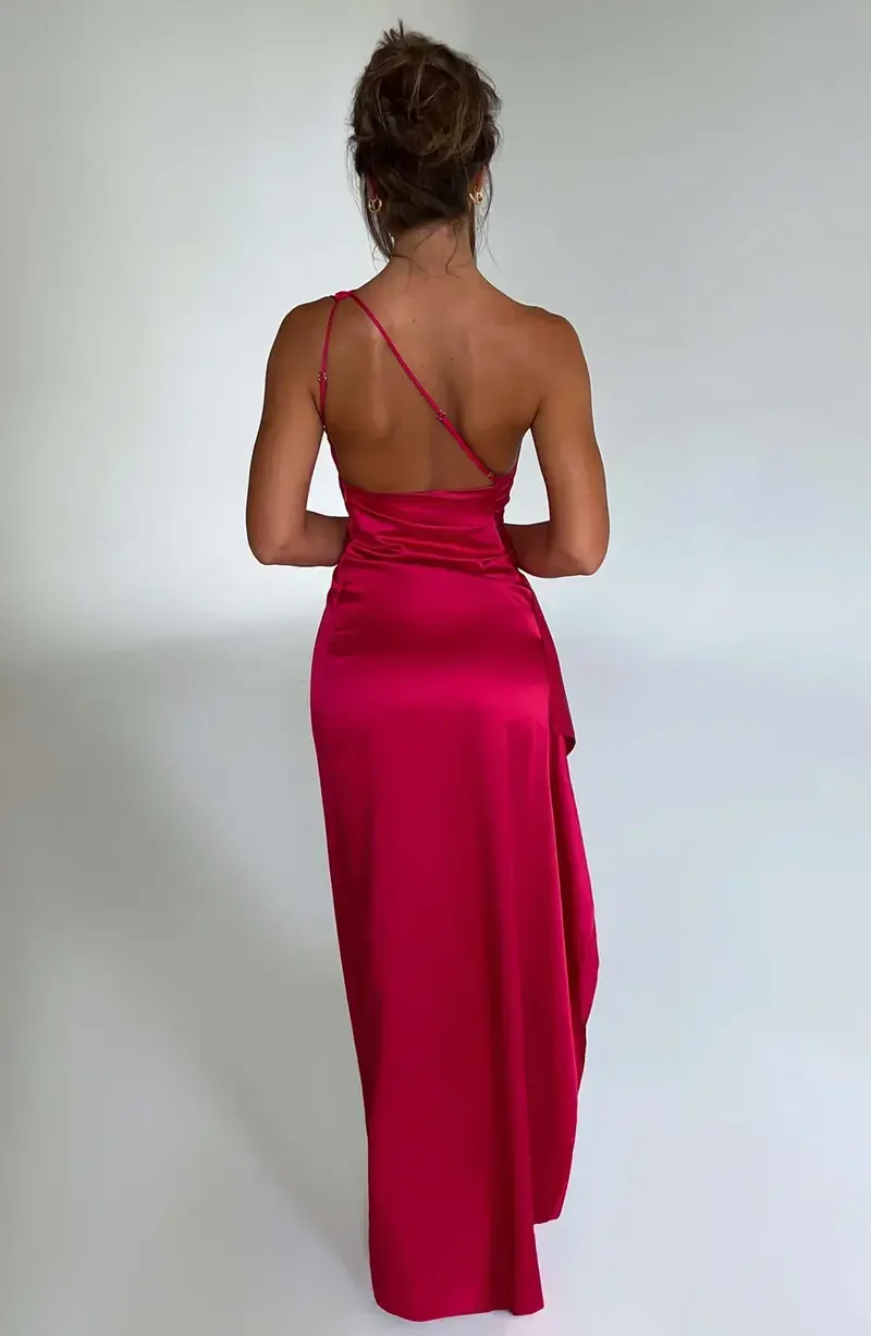 Helena | Damen Asymmetrisches Maxikleid für festliche Anlässe