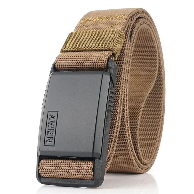 Heren Stretch Riem – Verstelbare Tactical Riem met Snelsluiting en Comfort Fit