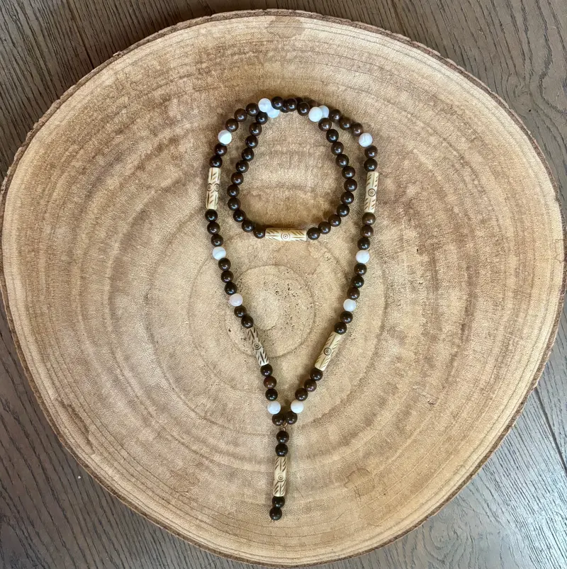 Herenketting met Careved Bone