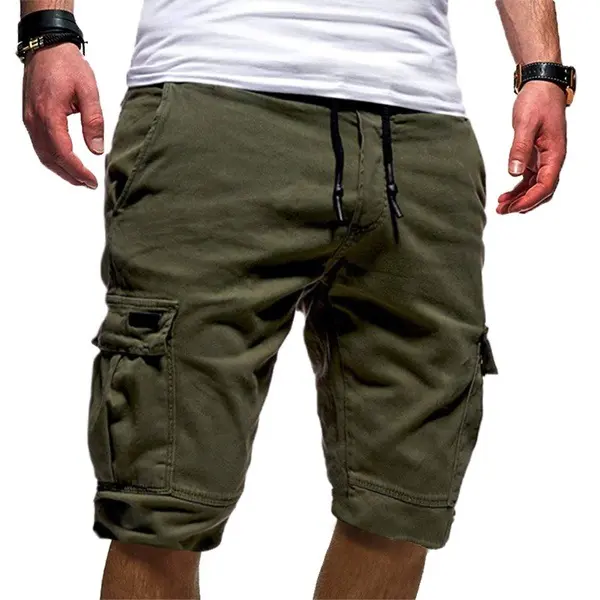 Herren Slim Fit Cargo Shorts Mit Mehreren Taschen – Lässige Utility Shorts